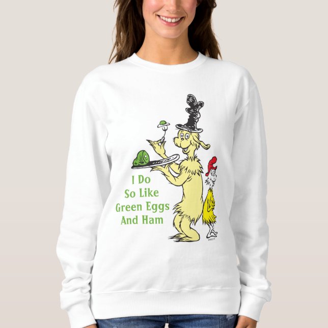 Dr. Seuss | Green Eggs and Ham | Friend & Sam-I-Am Sweatshirt (Front)