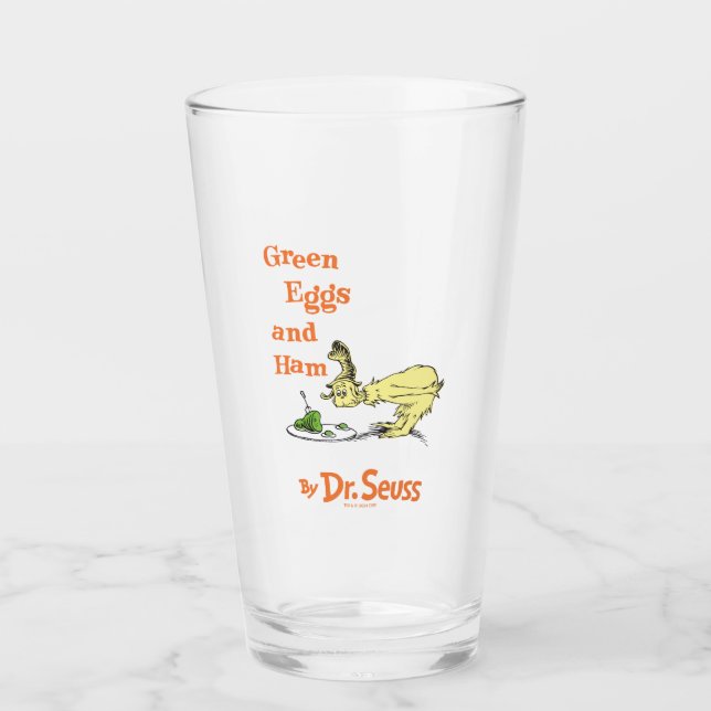 Dr. Seuss | Green Eggs and Ham Glass (Front)