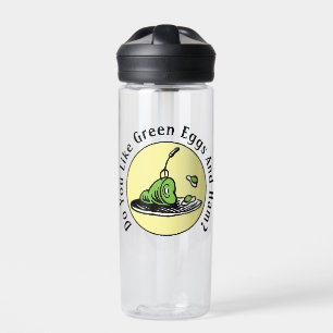 Dr. Seuss   Green Eggs and Ham Icon Water Bottle