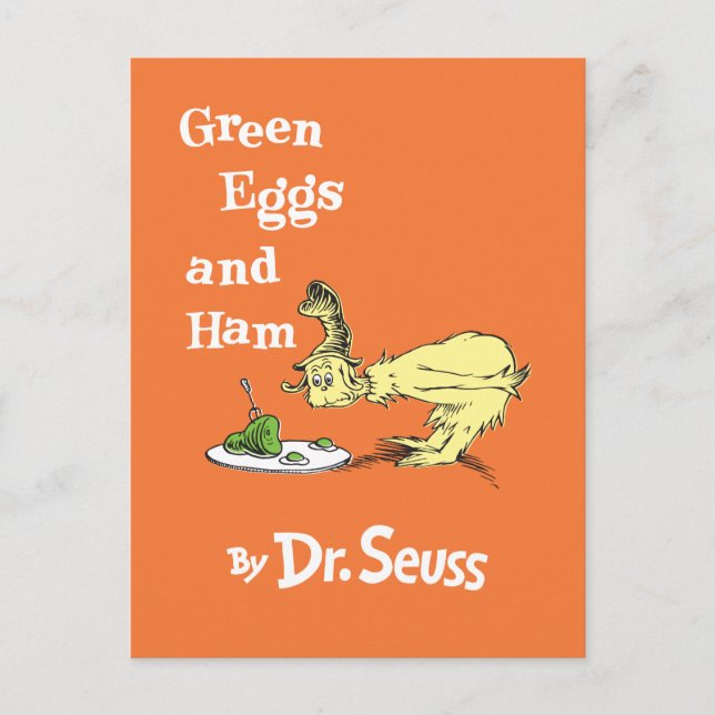 Dr. Seuss | Green Eggs and Ham Postcard (Front)