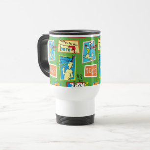 Dr. Seuss Green Eggs and Ham Story Quotes Travel Mug