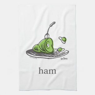Dr. Seuss   Green Eggs and Ham Tea Towel