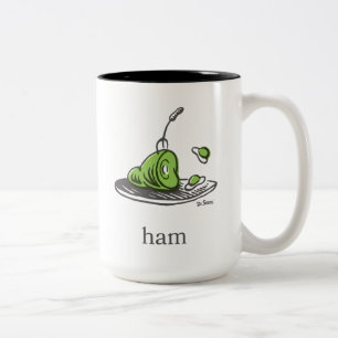 Dr. Seuss Green Eggs and Ham Two-Tone Coffee Mug
