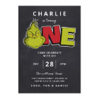 Dr. Seuss | Grinch 1st Birthday - Chalkboard