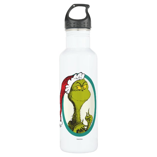Dr. Seuss | Grinch 710 Ml Water Bottle (Front)