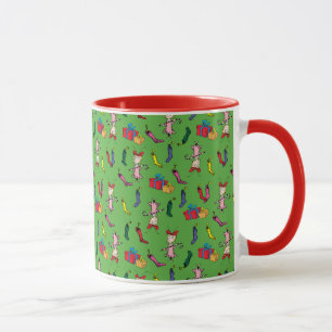 Dr. Seuss   Grinch   Cindy-Lou Who Pattern Mug