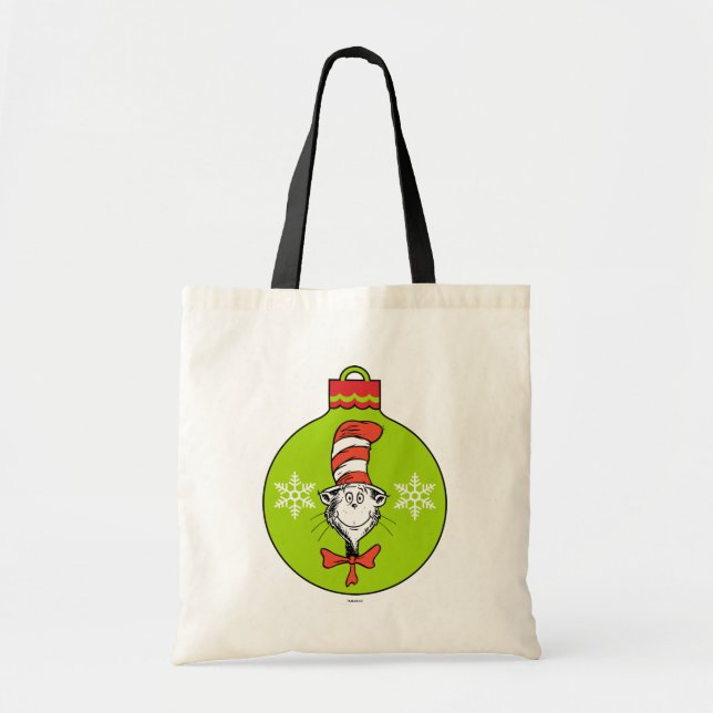 Dr. Seuss | Grinch | Classic Cat in the Hat Tote Bag (Front)