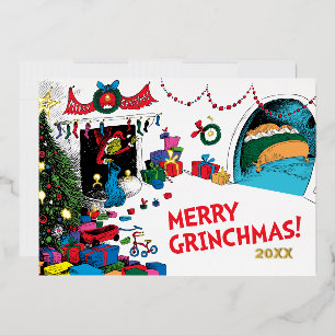 Dr. Seuss Grinch   Down the Chimney