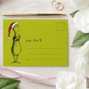 Dr. Seuss   Grinch Envelope
