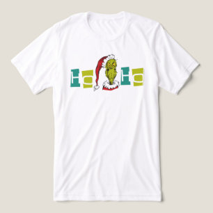 Dr. Seuss   Grinch - Ho Ho Ho Tri-Blend Shirt