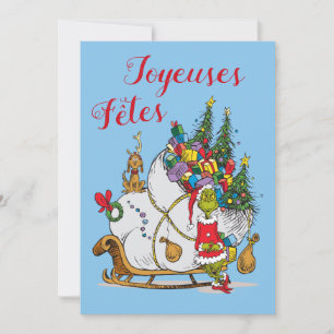 Dr. Seuss   Grinch - Joyeuses  Fêtes Photo Holiday Card