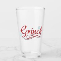 Dr. Seuss | Grinch - Red and Blue Script