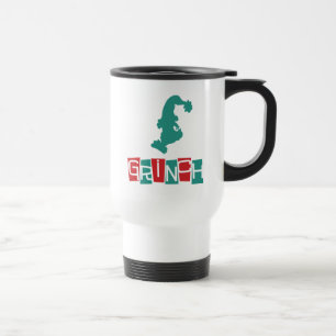 Dr. Seuss   Grinch - Red & Green Travel Mug