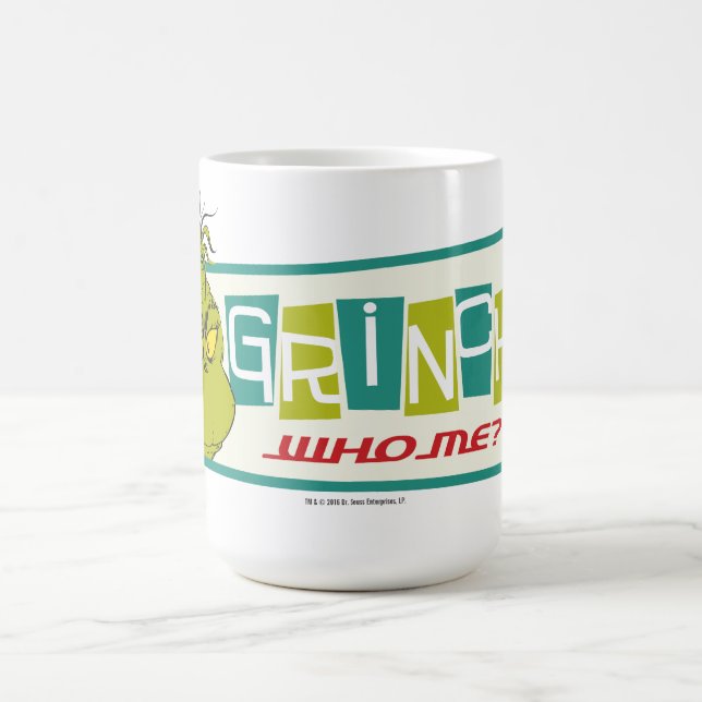 Dr. Seuss | Grinch - Who Me? Coffee Mug (Center)