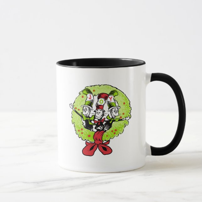 Dr Seuss | Grinch | Who-ville Christmas Joy Mug (Right)