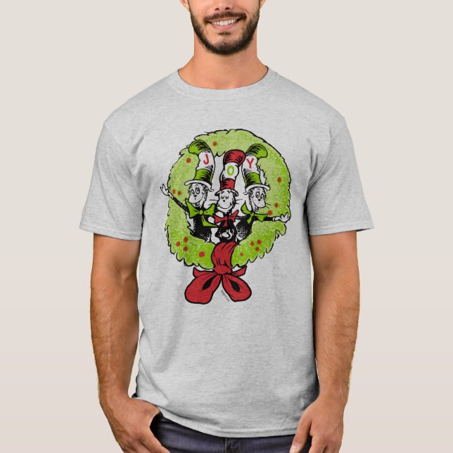 Dr Seuss | Grinch | Who-ville Christmas Joy T-Shirt (Front)