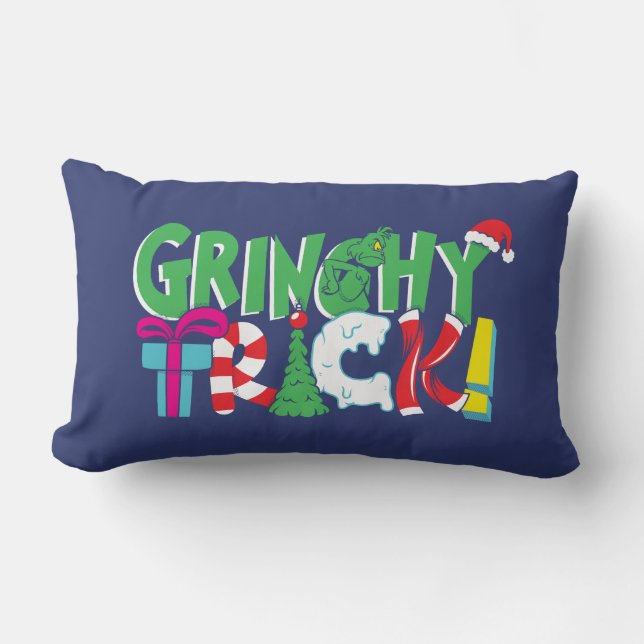 Dr. Seuss | Grinchy Trick Lumbar Cushion (Front)