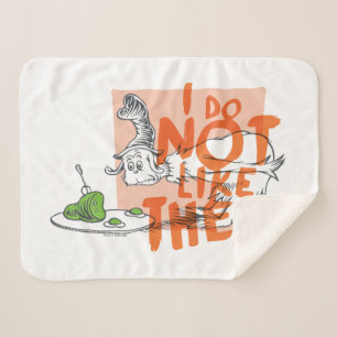 Dr. Seuss Guy-Am-I "I Do Not Like Them" Sherpa Blanket