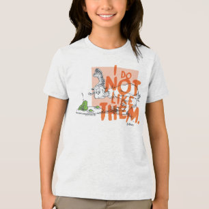 Dr. Seuss Guy-Am-I "I Do Not Like Them" Tri-Blend Shirt