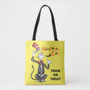 Dr. Seuss Halloween Cat in the Hat Tote Bag