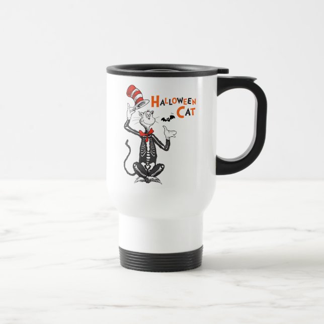 Dr. Seuss | Halloween Cat in the Hat Travel Mug (Right)