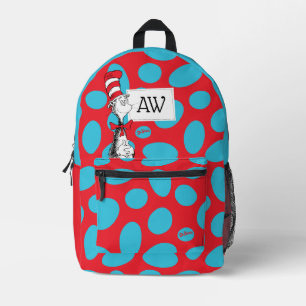Dr. Seuss   Happy Birthday To You! Card Printed Backpack