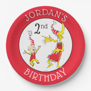 Dr. Seuss Happy Birthday to You Paper Plate