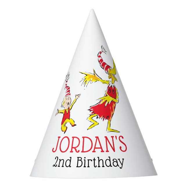 Dr. Seuss | Happy Birthday to You Party Hat (Front)