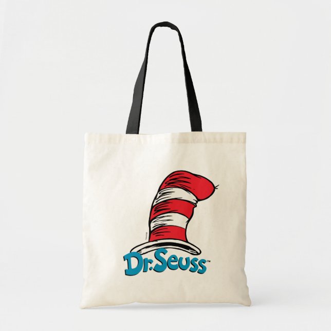 Dr. Seuss Hat Logo Tote Bag (Front)