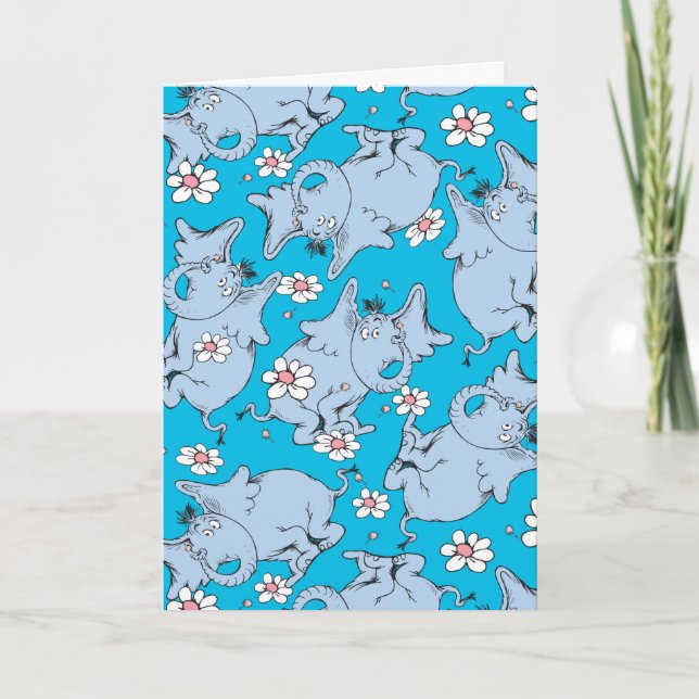 Dr. Seuss Horton Hears a Who Card (Front)