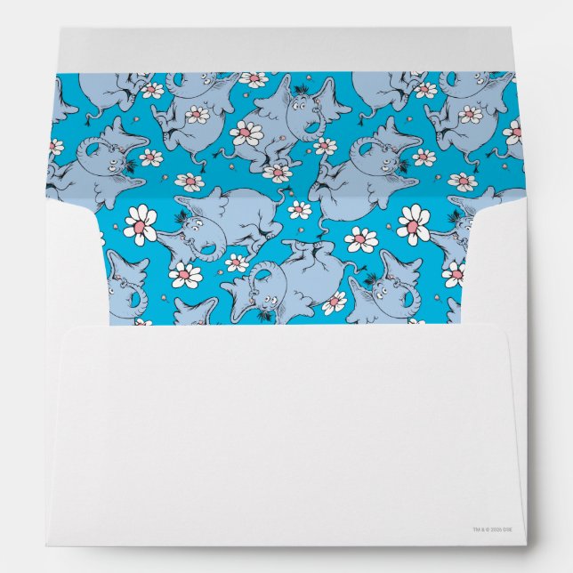 Dr. Seuss Horton Hears a Who Envelope (Back (Bottom))
