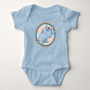 Dr. Seuss Horton Hears A Who Orange Polka Dots Baby Bodysuit