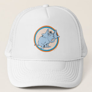 Dr. Seuss Horton Hears A Who Orange Polka Dots Trucker Hat