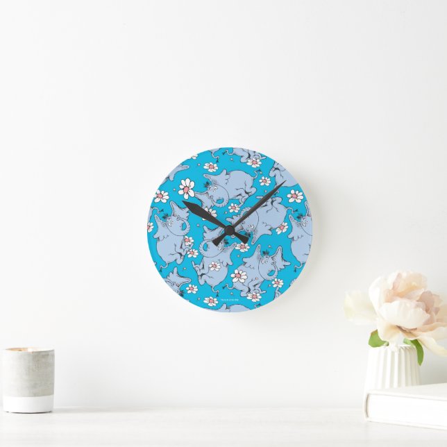 Dr. Seuss Horton Hears a Who Round Clock (Home)