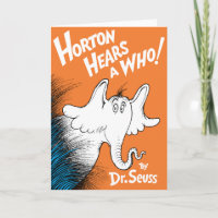 Dr. Seuss | Horton Hears A Who the Book