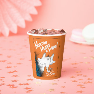 Dr. Seuss   Horton Hears A Who the Book Paper Cups