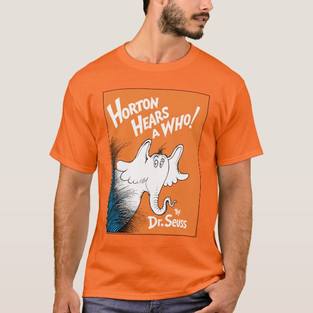 Dr. Seuss | Horton Hears A Who the Book T-Shirt (Front)