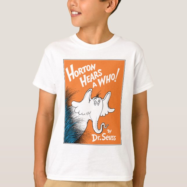 Dr. Seuss | Horton Hears A Who the Book T-Shirt (Front)