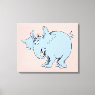 Dr. Seuss   Horton Hears Whos Canvas Print