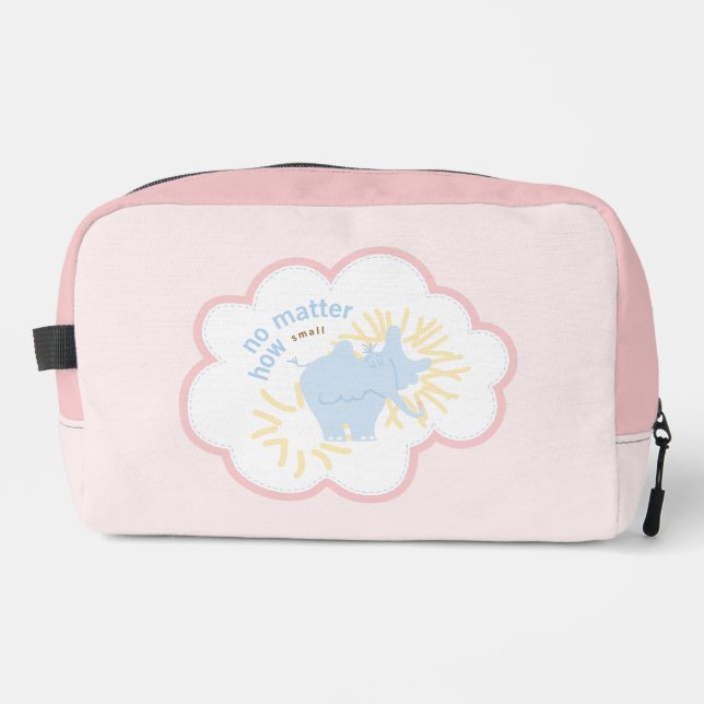Dr. Seuss Horton | No Matter How Small Dopp Kit (Front)