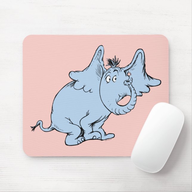 Dr. Seuss | Horton Side Look Mouse Pad (With Mouse)