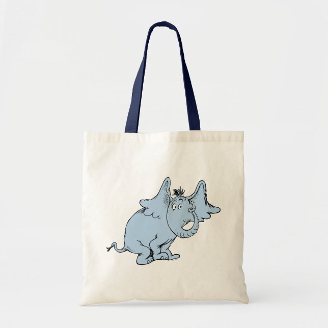 Dr. Seuss | Horton Side Look Tote Bag (Front)