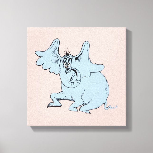 Dr. Seuss | Horton & the Speck of Dust Canvas Print (Front)