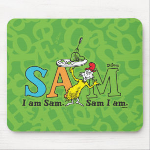Dr. Seuss   I Am Sam. Sam I Am. Mouse Pad