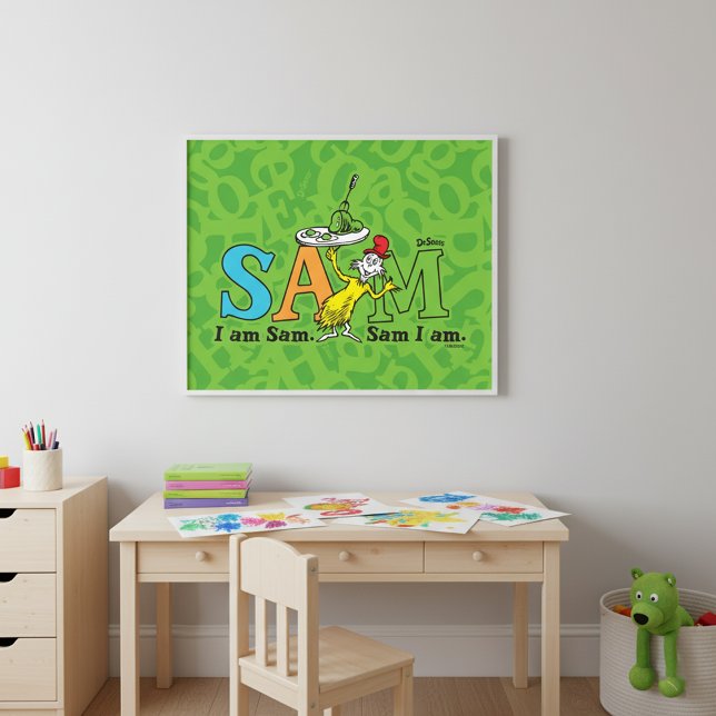 Dr. Seuss | I Am Sam. Sam I Am. Poster (Creator Uploaded)