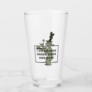 Dr. Seuss I Do So Like Green Eggs and Ham Glass