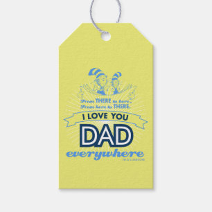 Dr. Seuss I Love You Dad Everywhere Gift Tags