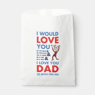 Dr. Seuss   I Love You Dad So Much You See Favour Bags