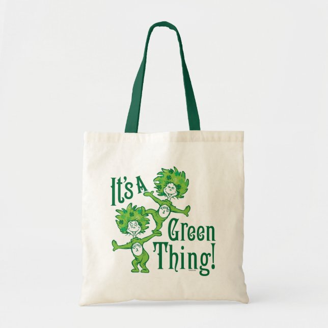 Dr. Seuss | It's a Green Thing! Tote Bag (Front)
