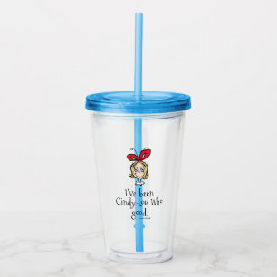 Dr. Seuss   I've Been Cindy-Lou Who Good Acrylic Tumbler